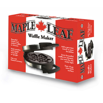 Canadian Maple Leaf Waffle Maker