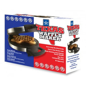 BCOWW Texas Waffle Maker Texas Shaped Waffle Maker, 8-1/4 Inch